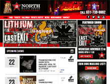 Tablet Screenshot of 89northmusic.com